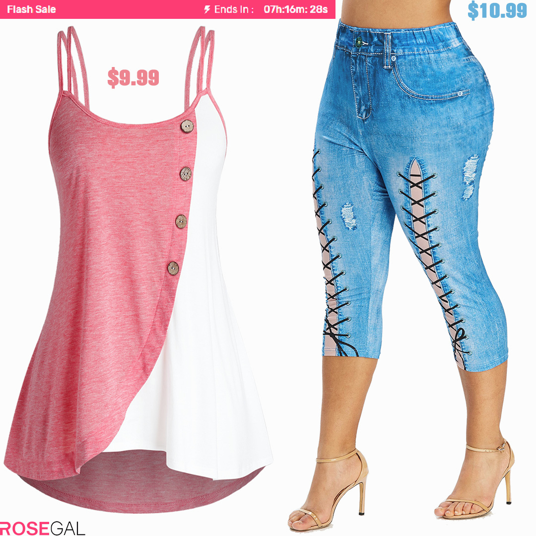 Rosegal - Rosegal Flash Sale!⁣
Tank Top: Search 465886802 on Rosegal website.⁣
Leggings : Search 463230602 on Rosegal website.⁣
Use Code: RGH20 to enjoy 18% off!⁣
#rosegal #plussizefashion #Rosegalcur...