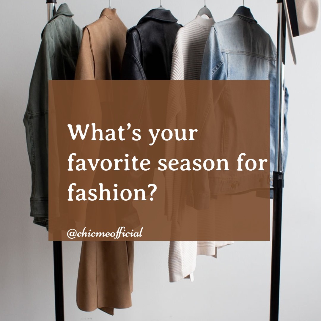 Chic Me - What’s your favorite season for fashion?⁠
Shop: ChicMe.com⁠
⁠
#chicmeofficial #fashion #lovecurves #ootd #style #chic #fashionmoment