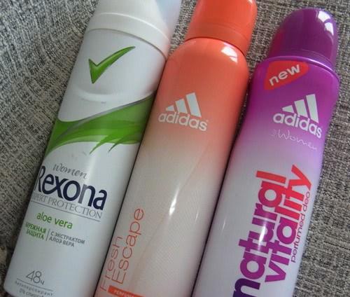 В погоне за свежестью: Rexona Expert Protection VS Adidas Perfumed Deodorant Spray