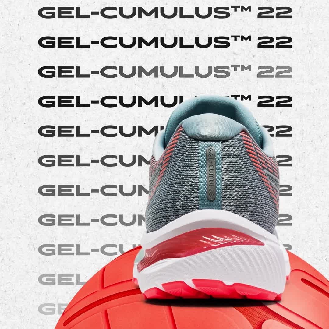 ASICS Europe - Extra cushioning means heightened comfort with every step. ☁️

Long-distance runners and round-the-blockers alike: say hello to the #GELCUMULUS 22! 👋 

🛒 Shop now with a free 90-day tri...