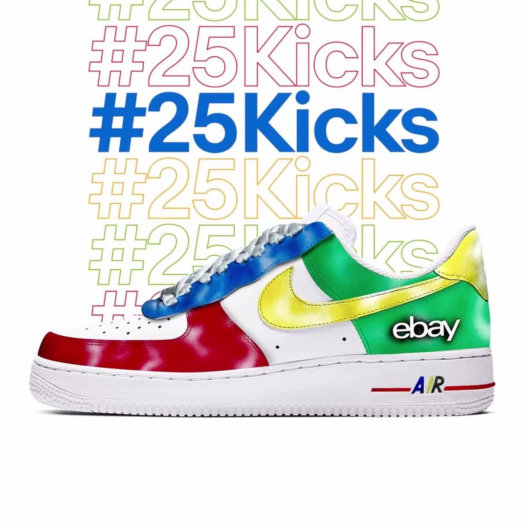 ebay.com - 🚨 EXCLUSIVE ALERT🚨 The #25Kicks Collection drops TODAY! 25 custom sneakers, inspired by 25 years of pop culture to celebrate our 25th Anniversary. Handmade by the best designers and customi...