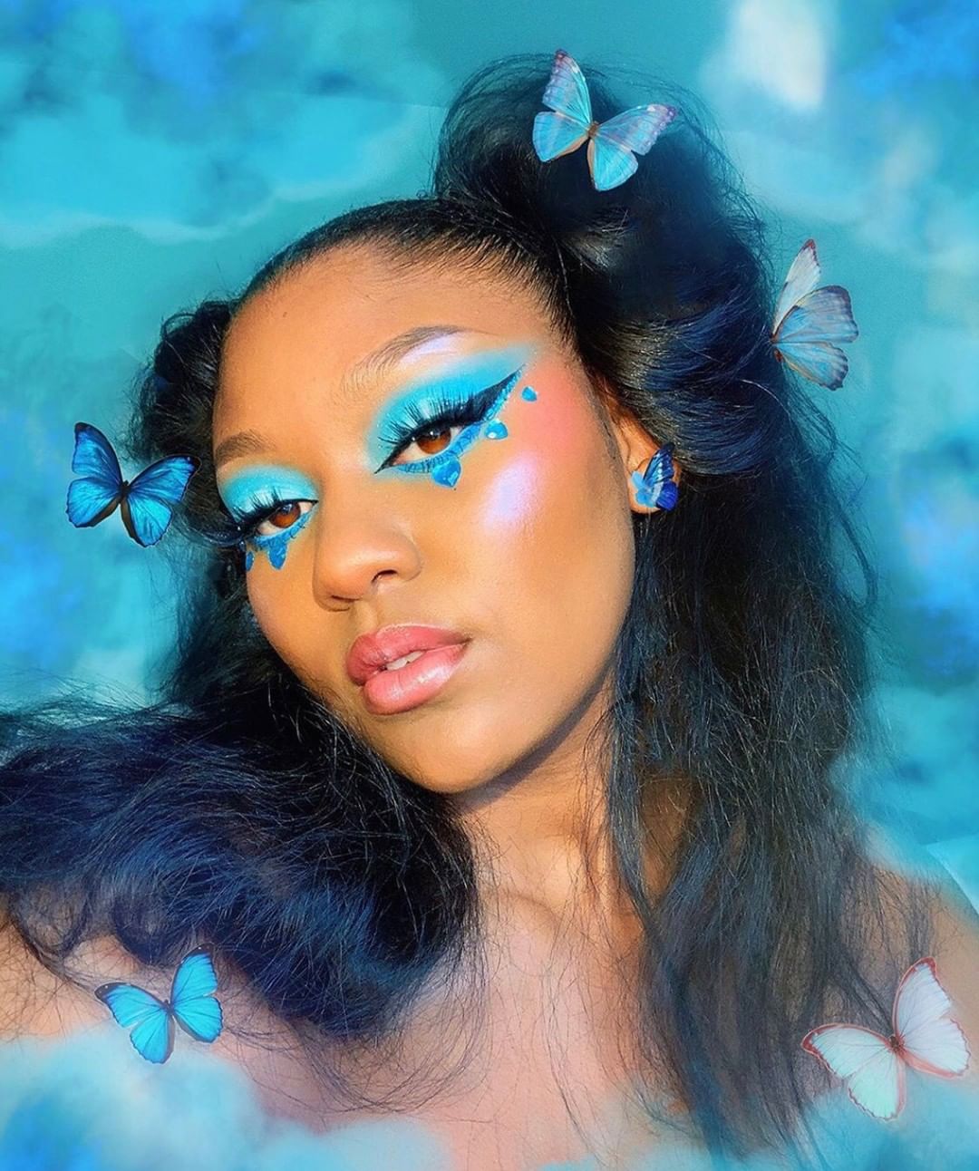 J. Cat Beauty - Omg butterfly princess🦋 The beautiful @herstoryseven⁠
used our X-Treme Access Pocket Shadow in "Pops of Paparazzi" for this dreamy look!💙⁠
.⁠
.⁠
.⁠
#jcat #jcatbeauty #trendmood #look #...