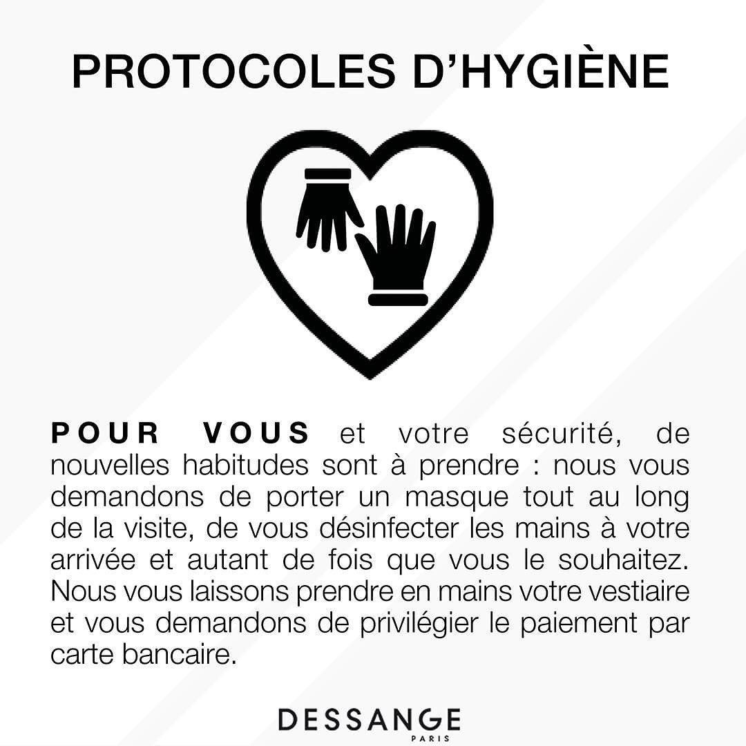 DESSANGE Paris - Découvrez le protocole n°4 : nouvelles habitudes pour vous et votre sécurité 😷

Le saviez-vous ? 🤔

Pour votre sécurité, nous avons renforcé nos protocoles d’hygiène en intégrant les...