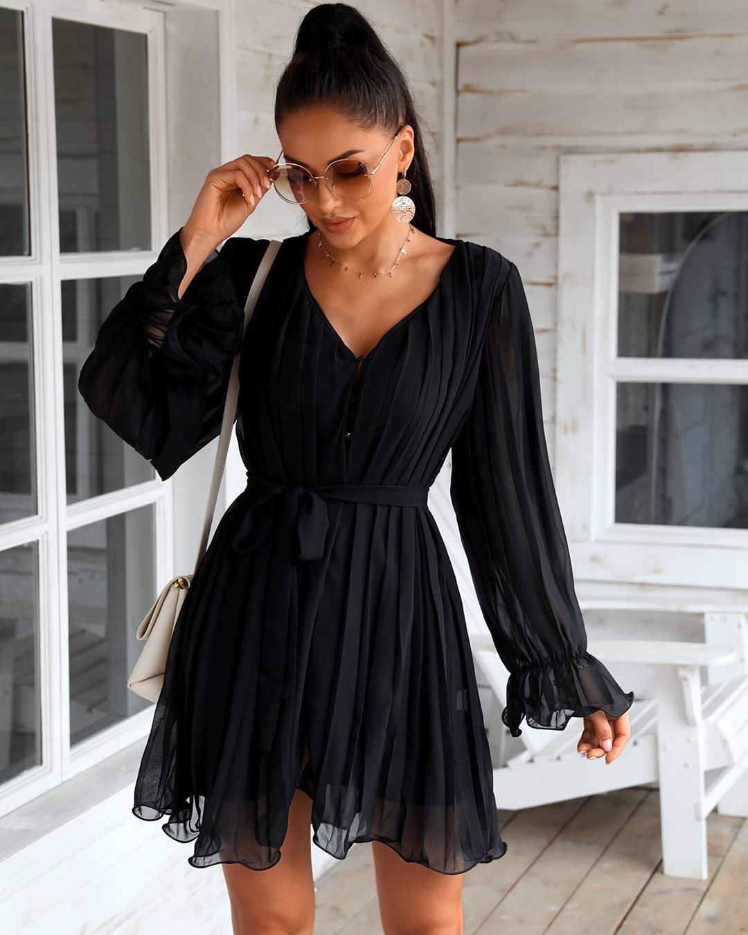 ivroseofficial - #linkinbio The Ruched Pleated Dress is here to stay, get one and style it your way.⁠
🔍"LZQ1718"⁠
Shop: IVROSE.com⁠
⁠
#ivroseofficial #fashion #style #ootd #outfitgoals #ootdshare #sal...