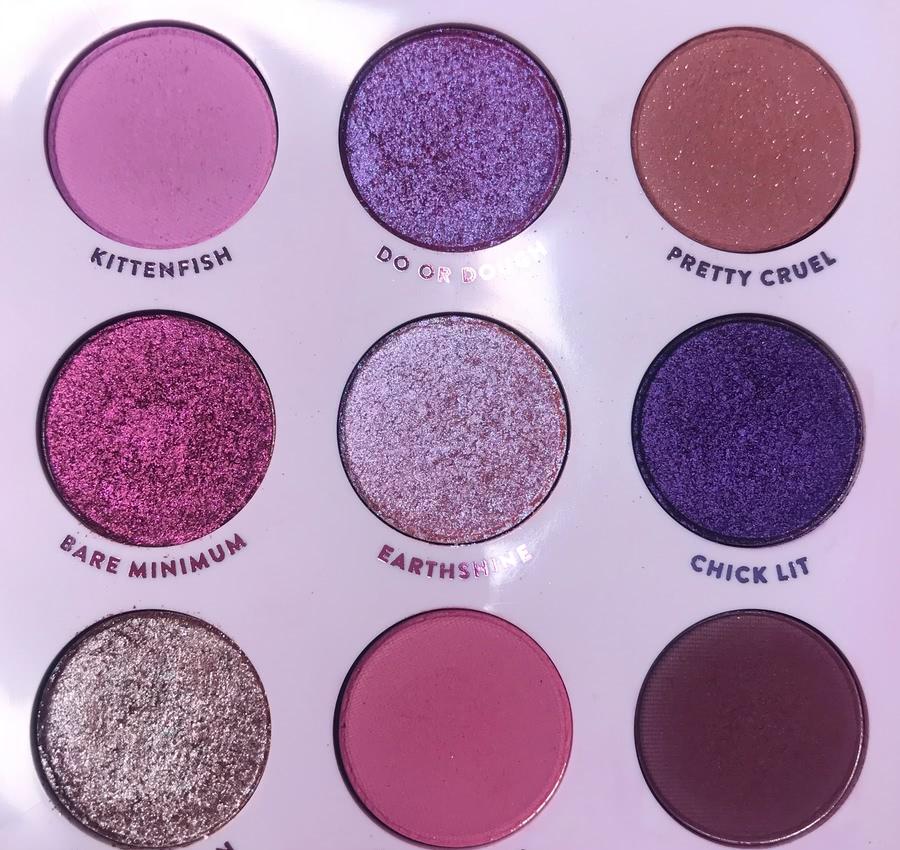 - отзыв3 ColourPop It’s My Pleasure 9-Pan Eyeshadow Palette