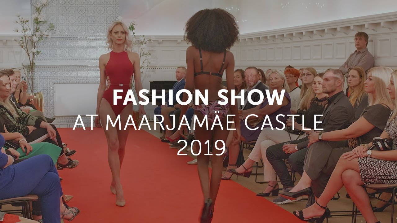 Fashion show at Maarjamäe Castle
