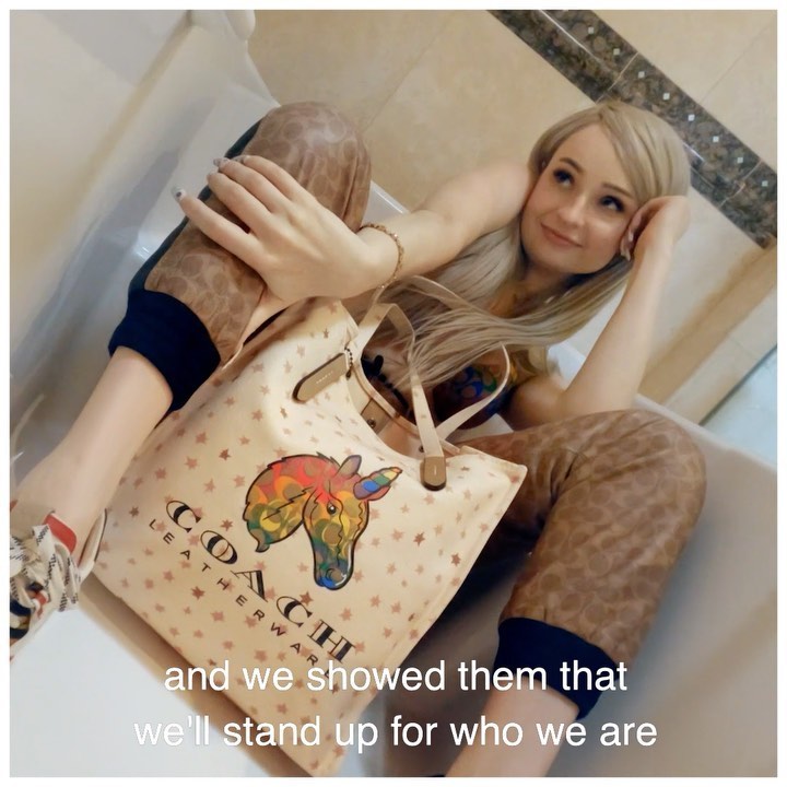 Coach - "We’ll stand up for who we are, and our friends and our fans, and for everybody who’s come before me who’s transgender or gay.” #KimPetras and #MatthewMazur talk about facing fears and taking...