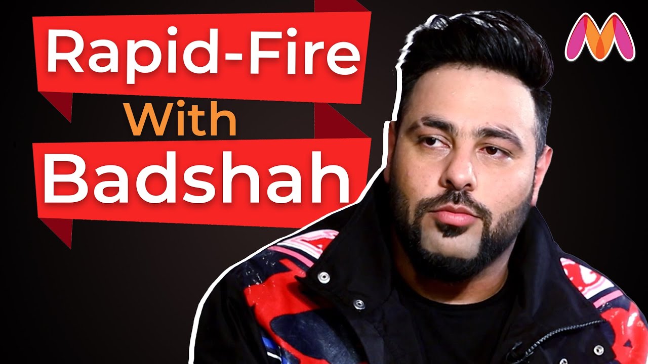 Rapid Fire With Badshah | Did You Just Ask Me That | Myntra