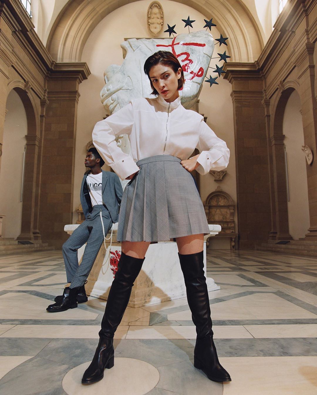 HUGO - It’s time to fashion the future: reimagined tailoring with an urban edge from HUGO #Fall20 #ReframeTheFuture #iamHUGO