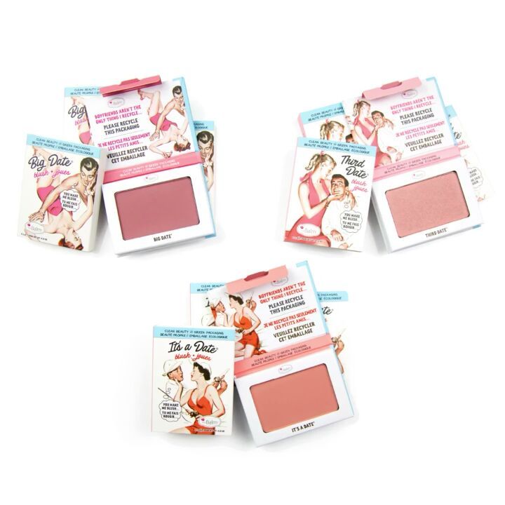 theBalm Cosmetics - Three NEW clean formula blushes have arrived! These beauties come in 100% recyclable packaging and have numerous skin beneficial ingredients, visit theBalm.com to learn more. Comme...