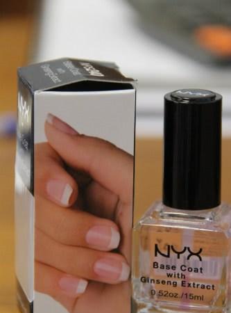 База под лак NYX base coat with ginseng extract - ужас на моих ногтях или отдам в хорошие руки. Часть 1