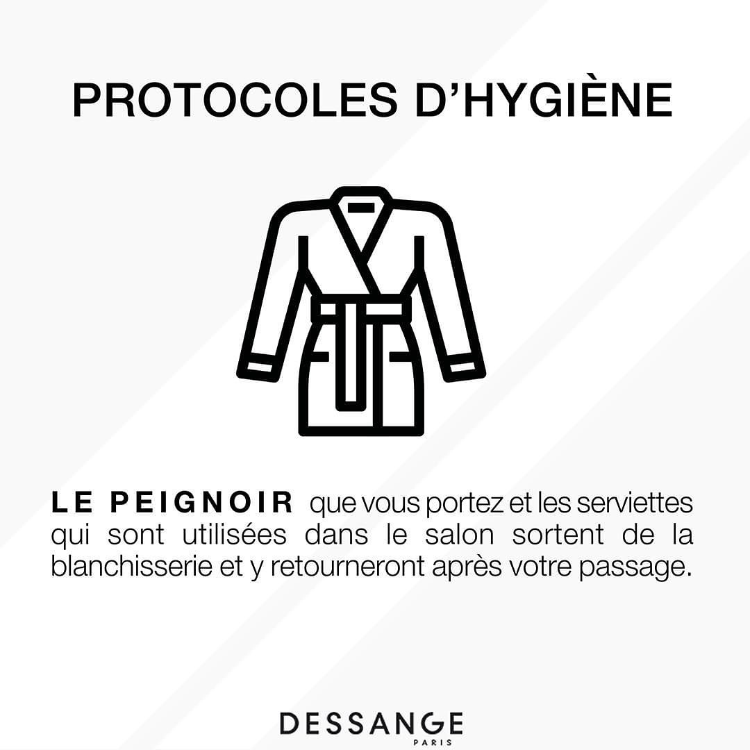 DESSANGE Paris - Découvrez le protocole n°1 : l'hygiène de votre peignoir 🥼

Le saviez-vous ? 🤔

Pour votre sécurité, nous avons renforcé nos protocoles d’hygiène en intégrant les consignes du gouvern...