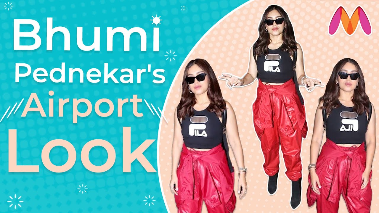 Bhumi Pednekar's #AirportLook | B'town Style Under 3 | Myntra