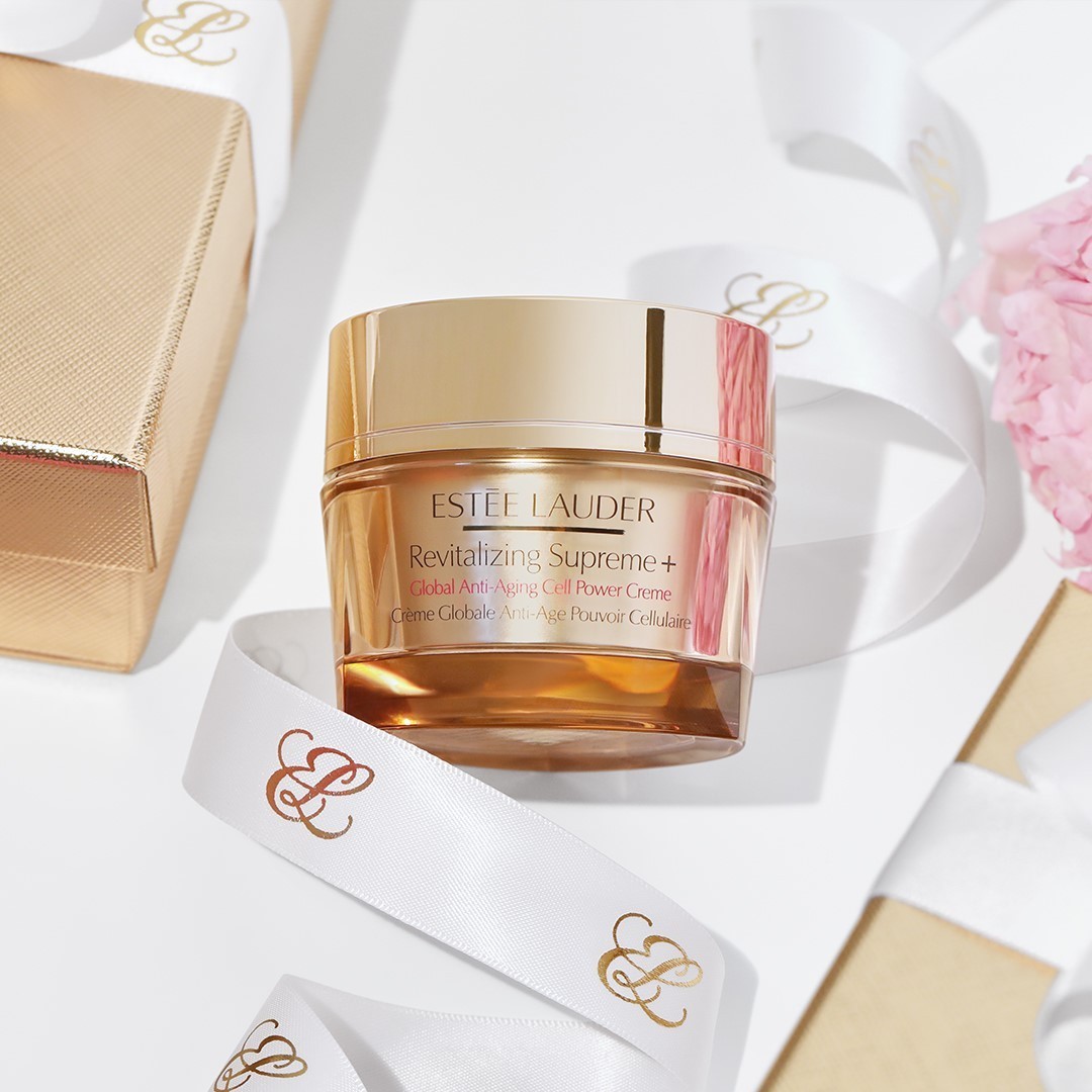 Estée Lauder - A gift that's as good as gold ✨ Revitalizing Supreme+ is ultra-nourishing and smoothing – revitalizing skin with healthy radiance and youthful glow. Tap to shop and give the gift of #S...