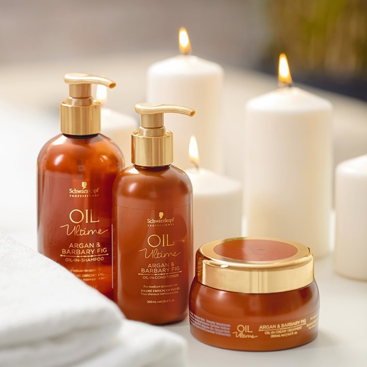 Schwarzkopf Professional - #OilUltime medium-to-coarse hair products with Argan and Barbary Fig Oils fight dryness to make your hair smooth and luminous – take a moment and indulge 💫

#TRUEBEAUTY #arg...