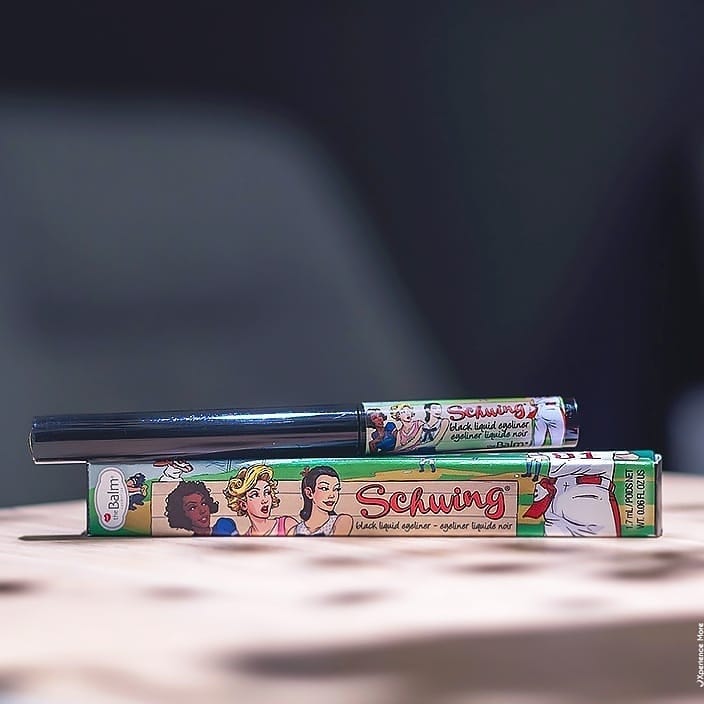 theBalm Cosmetics - ​Schwing Liquid Eyeliner is a cruelty free, rich matte-black liner that works for every look. What's your fave application?  Thin or thick line, let us know if the comments.💗

​
​P...