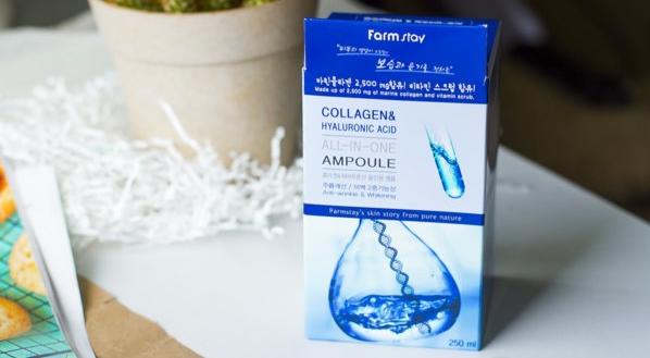 Отзыв о Многофункциональная ампульная сыворотка FarmStay Collagen & Hyaluronic Acid All-in-one Ampoule от Изольда  - отзыв