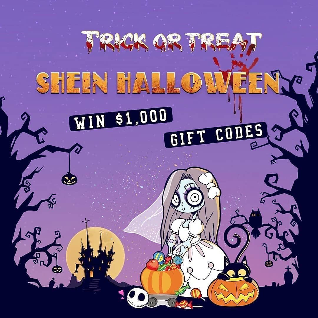 SHEIN.COM - If we were a ghost, would you be our boo? 👻

Halloween is just around the corner & we want to hear about all your spooky costumes & ideas! Join our giveaway below & you could win some BOO-...