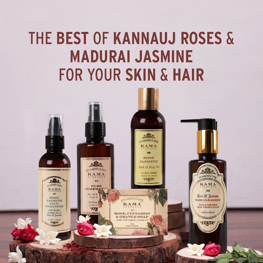 Kama Ayurveda - Find the essence of, handpicked & steam distilled, #Kannauj Roses & #Madurai Jasmine in our time-tested range of #Rose & #Jasmine #Ayurvedic Beauty Products. Get the best of #nature fo...