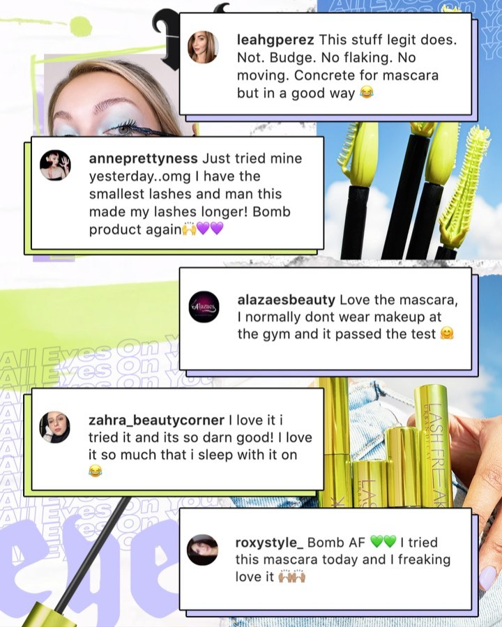 Urban Decay Cosmetics - IT'S A FREAK SHOW and we like it. 💚 Everyone's going WILD about our all-new Lash Freak Mascara—23.6X the volume and 40% more lash length, this one's only for the boldest. Tap t...