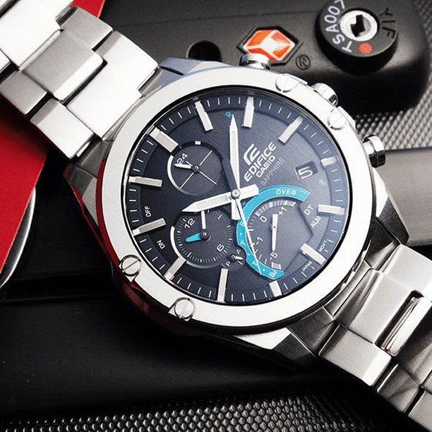 Watches2U - Sporty and substantial, yet lightweight, the mighty Casio Edifice smartwatch is engineered with lap time speedometer and other functions designed for the racetrack. When it comes to great...