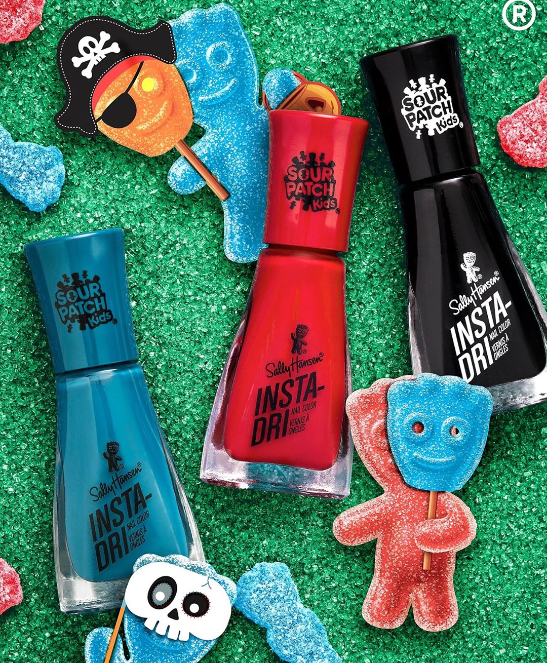 Sally Hansen - Squad Ghouls 🙌. Your sour then sweet faves are now scary stunning shades, fresh off our #SHxSourPatchKids collab! Tap the photo to shop.