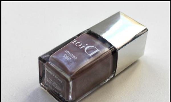 O outono é a pérola: Dior Vernis Nail Laquer, Destin, 382 - resenha