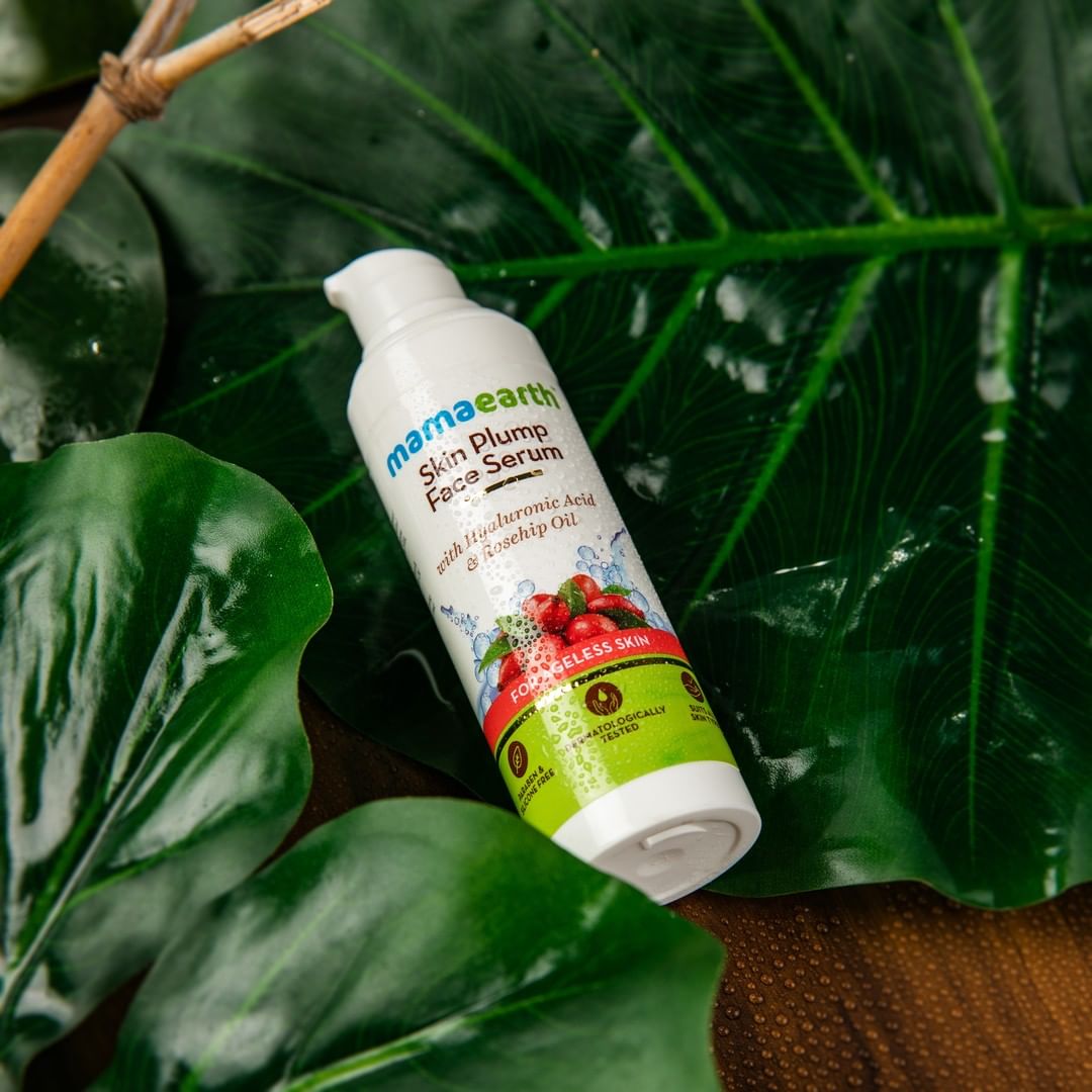 Mamaearth - Get your glow on with the goodness of rosehip oil and hyaluronic acid.

Mamaearth Skin Plump Face Serum combines the two powerful ingredients to fight dark spots and slow down the appearan...