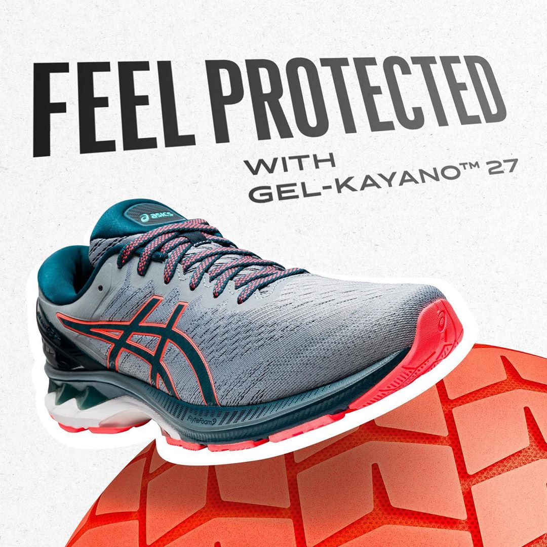 ASICS Europe - Count on #GELKAYANO 27 to #FeelProtected!

With DYNAMIC DUOMAX™ technology to support your natural running style and lower the risk of injury.

Take a look at the shoe features and bene...