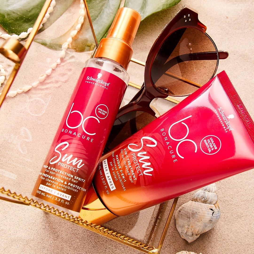 Schwarzkopf Professional - Keep your hair healthy this summer! #BCSunProtect nourishes and protects so that you can make the most of the summer sun ☀️
#BCBonacure #summerglow #beautifulhair #healthyha...