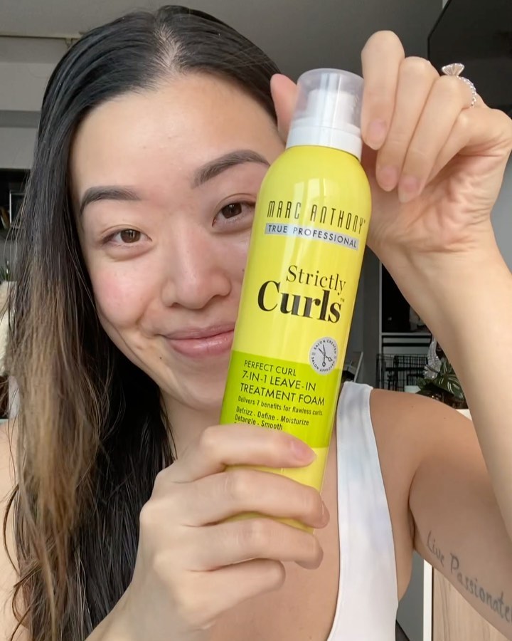 Marc Anthony Hair Care - Psst, we're letting you in on a secret #hairhack💁 Did you know that you can use the Strictly Curls Collection on different hair types to achieve your own waves 💛✨ Available at...