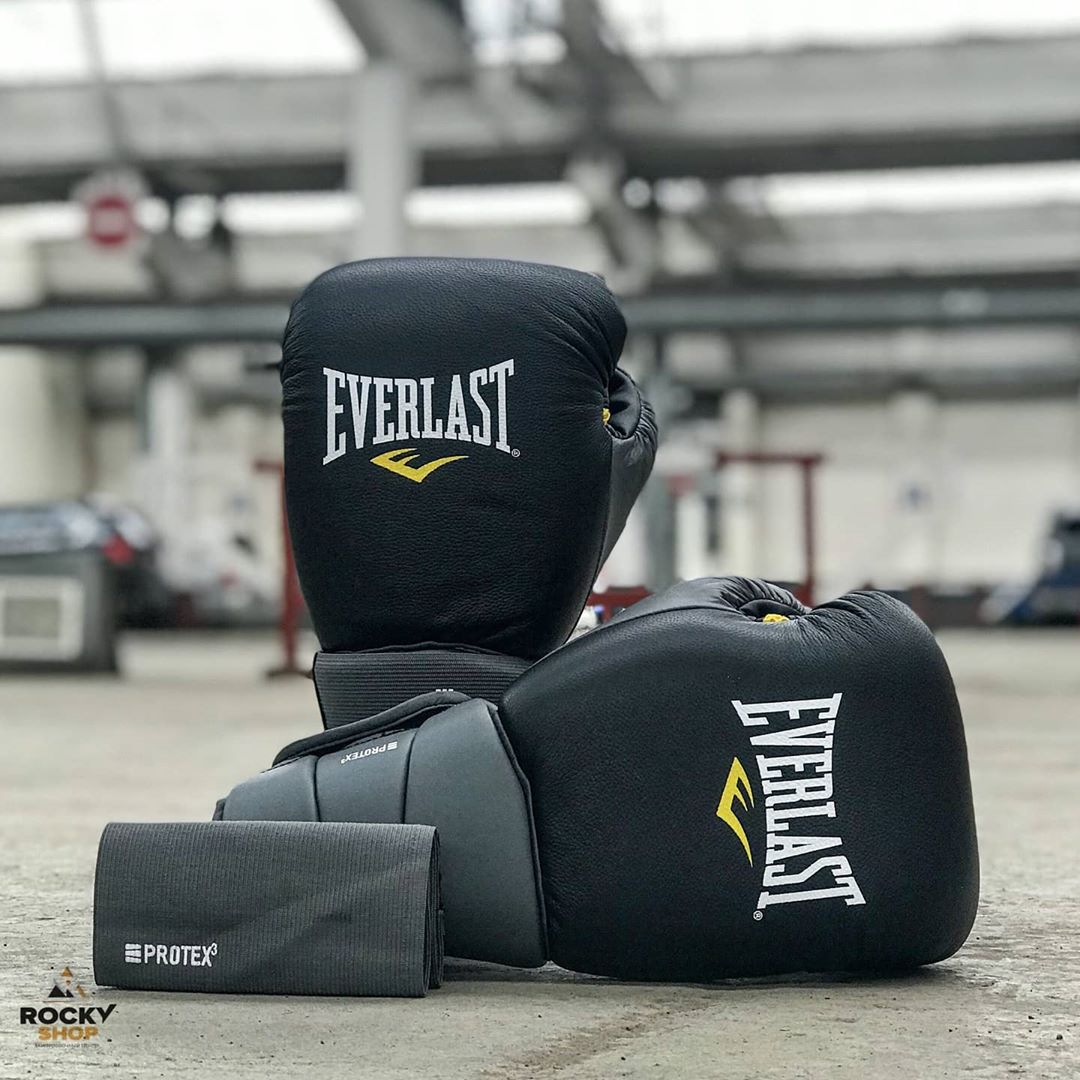 ROCKY-SHOP - 💥Высокотехнологичные боксерские перчатки Everlast Gel Protex3. Изготовлены из 100% кожи. Пенный наполнитель с системами C4™ Foam и EverGel™ гарантирует высочайший уровень защиты рук спорт...