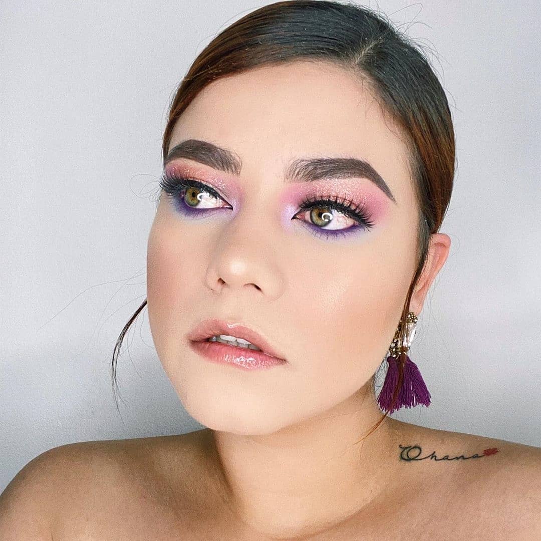 theBalm Cosmetics - Look at this beautiful rocker babe 🤘@lovemakeup.mich using Alternative Rock Volume 2.