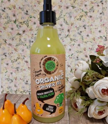 Гель для душа Planeta Organica Skin Super Food French Broccoli & Golden Pear фото