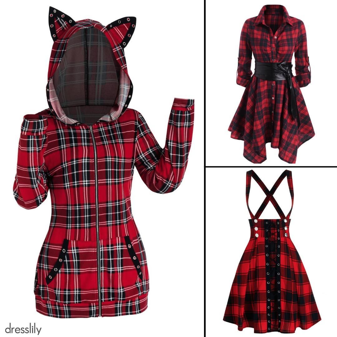 Dresslily - ❤️Fall in love with our new plaid styles arrivals! 
👉Shop in our bio link! 
👉Search: "473402604,469872202,468667213"
♥️CODE: IG2020 [Get 22% off]
#dresslily