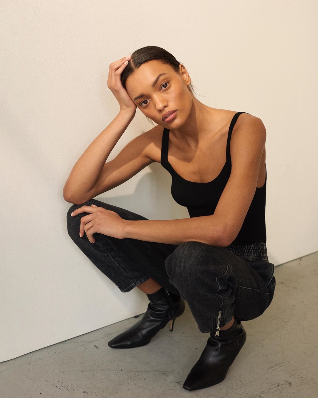 J BRAND - Our Daniella Pant features our innovative Comfort Stretch technology that lends the authentic rigid denim look, but is soft-to-the-touch
