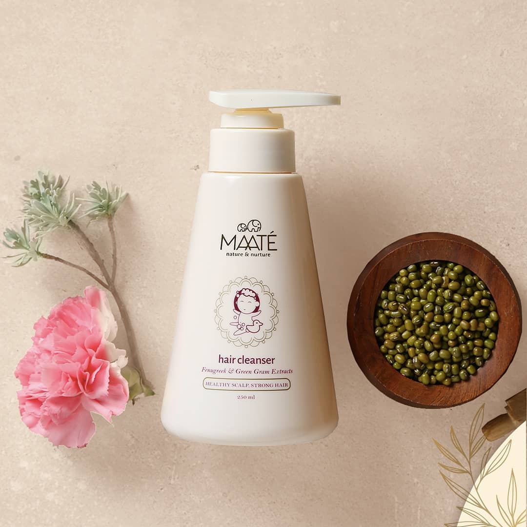 MAATÉ - Bringing to you wholesome goodness from Nature, with Love! 🌱 💚 

Rinsing your little one’s tender scalp should be an integral part of the daily bathing ritual. While you do it, give him/her t...