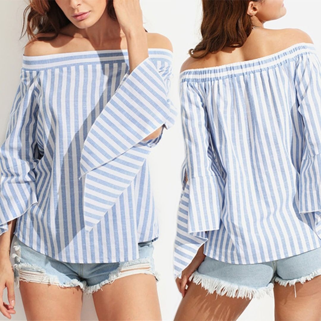 nova she - Hi! Stripes!
Shop link >> http://bit.ly/2v1R9Ec
#blouse #novashe #sexy