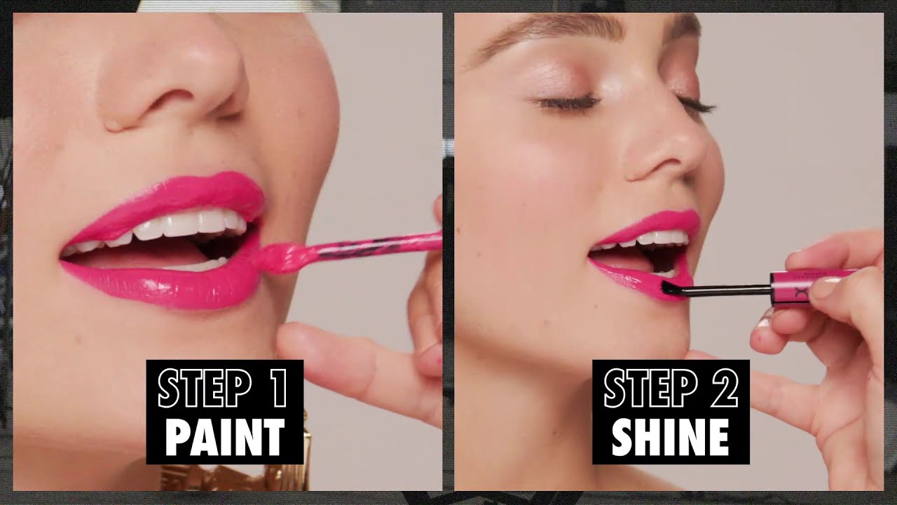 How To Apply Shine Loud in 2 Steps | NYX Professional Makeup