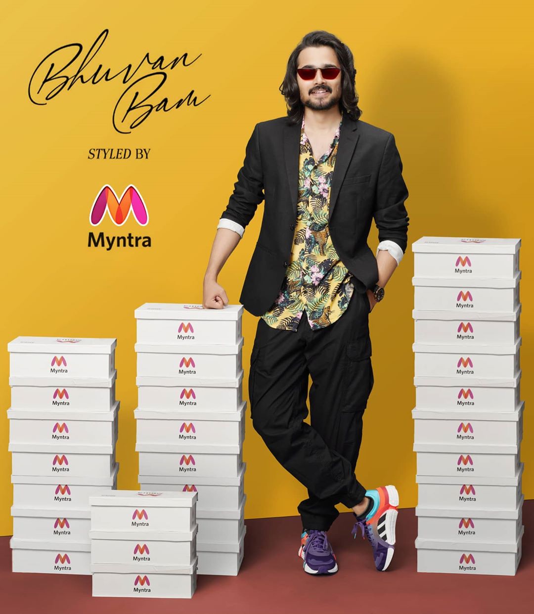 MYNTRA - #BhuvanBamStyledByMyntra - A #moment we will cherish forever! Super excited & happy to welcome @bhuvan.bam22 to the #Myntra family.

Raise your hand 🙋 if you ❤ #BhuvanBam too.

Waiting for so...