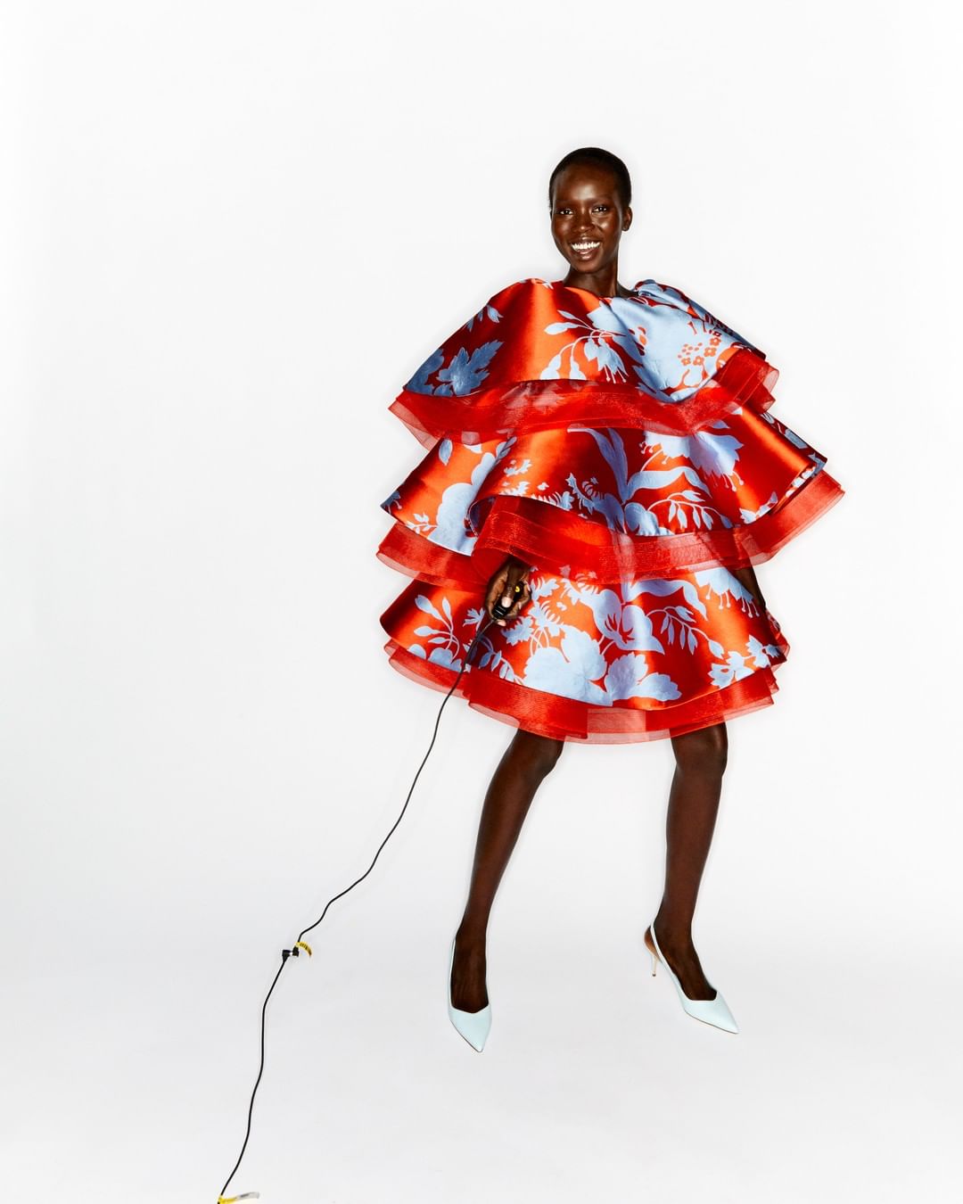 CAROLINA HERRERA - Smile, you're on camera! Create a portrait of perfection with ravishing billows of pattern and vibrant hues from the Fall 2020 collection by Creative Director @wesgordon. Shot by @p...