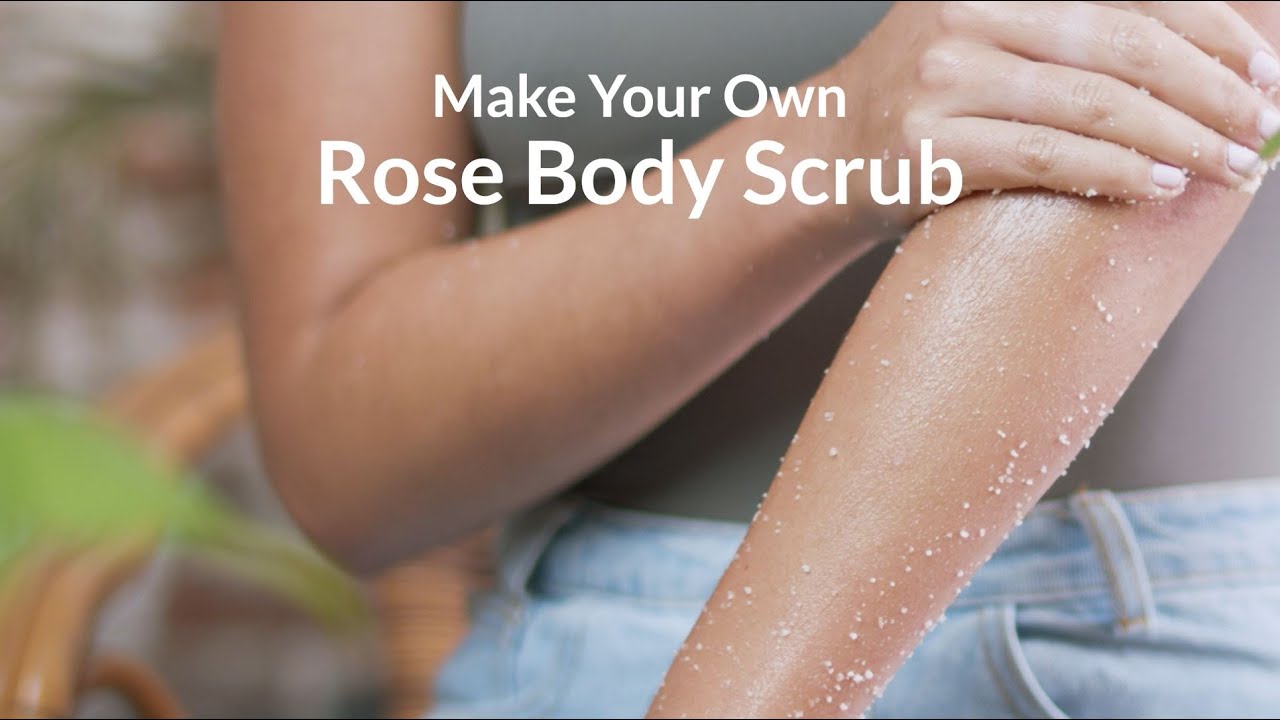 Make Your Own Rose Body Scrub | iHerb