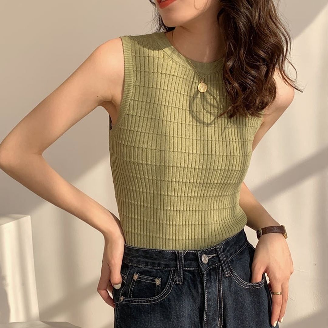 Newchic - Knitted Style #Newchic
ID SKUG15136 (Tap bio link, listed in order)
Coupon: IG20 (20% off)
✨www.newchic.com✨
 #NewchicFashion #NewchicGals #tanktop #tanktops #knittedtop