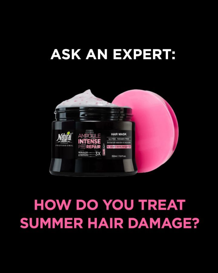 Natural Formula USA - Summer hair damage? No need to fret! Our expert hair stylist, Omer has you covered ☀️

Have some pressing hair questions for Omer? Let us know in the comments below!
.
.
.
#ampou...