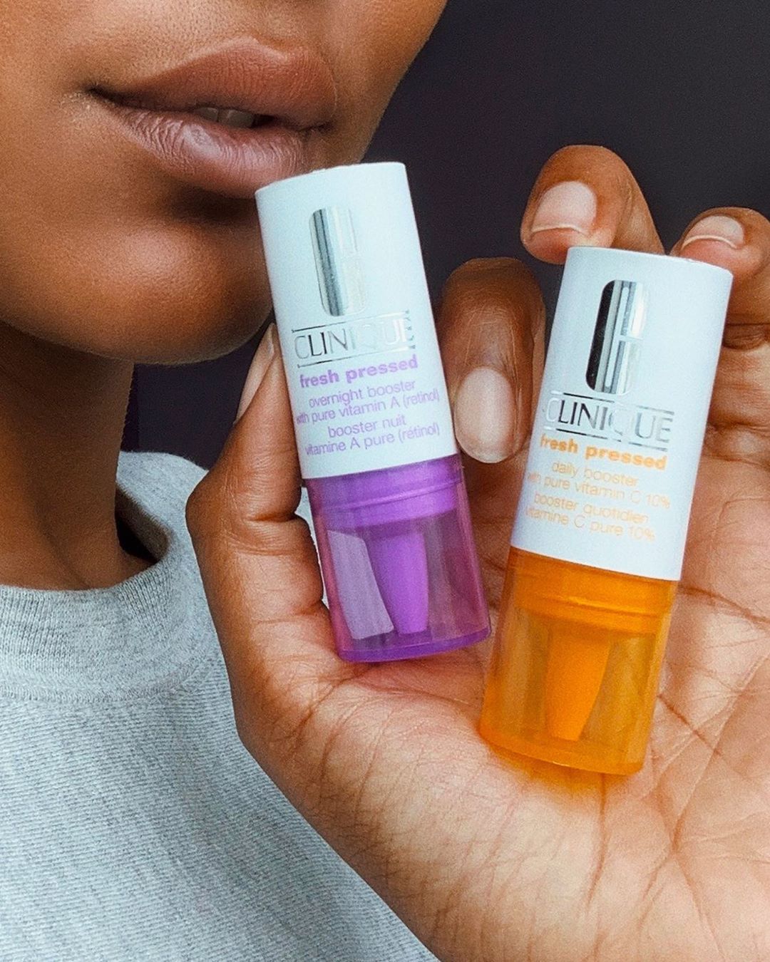 Clinique - "I use Vitamin C in the 🌞 & Vitamin A at 💤 & I’ve already seen a difference in brightness and reduced lines," says @lovejunejohnson of Fresh Pressed Clinical. Results equal to a leading pre...