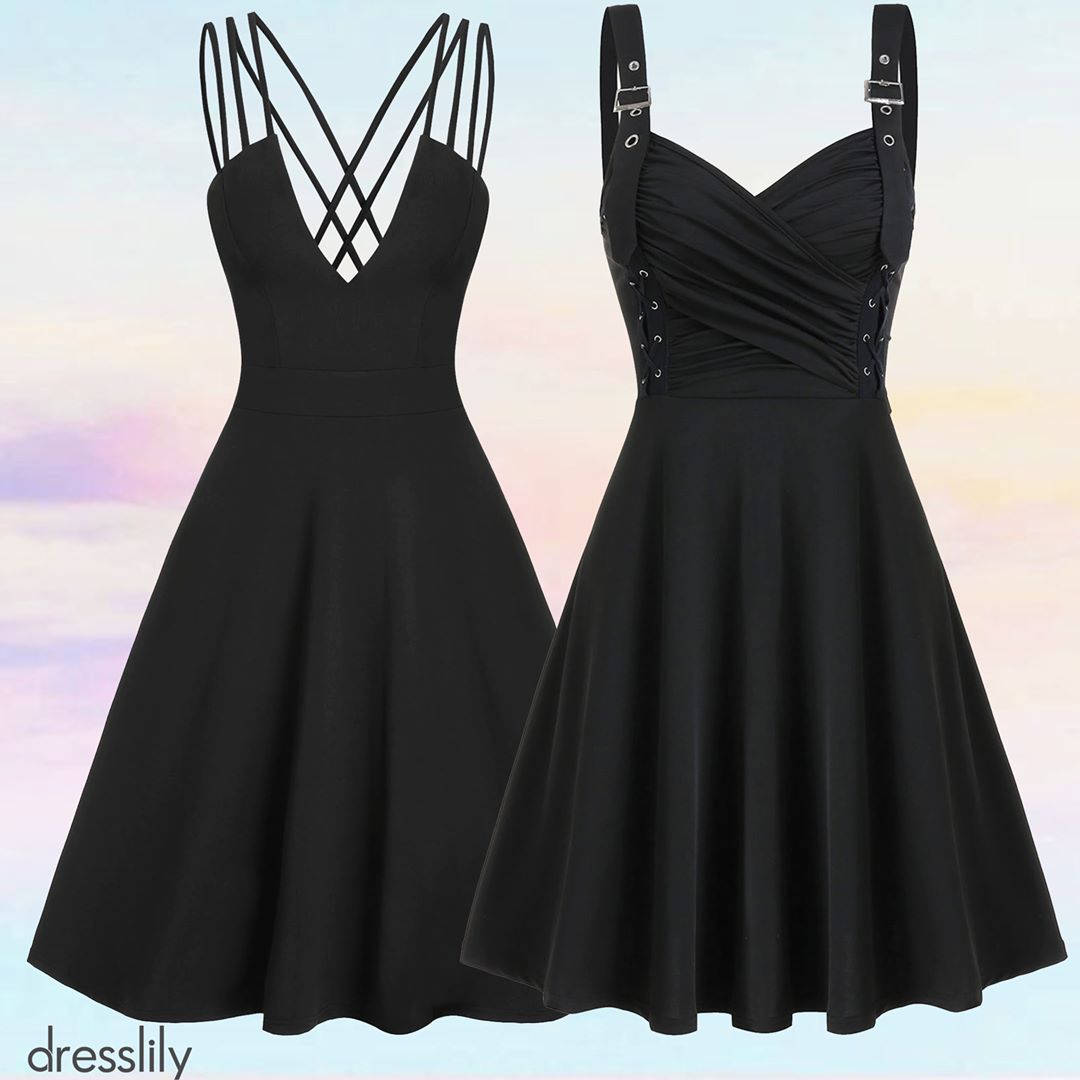 Dresslily - 🖤Everyone needs a little black dress!!⁣
👉Shop in our bio link!⁣
✨Search: "464385702", "464808605"⁣
🌙CODE: MORE20 [Get 22% off]⁣
#Dresslily