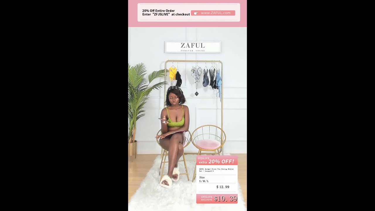ZAFUL LIVE | Enjoy 20% OFF with The Code "ZFJSLIVE"