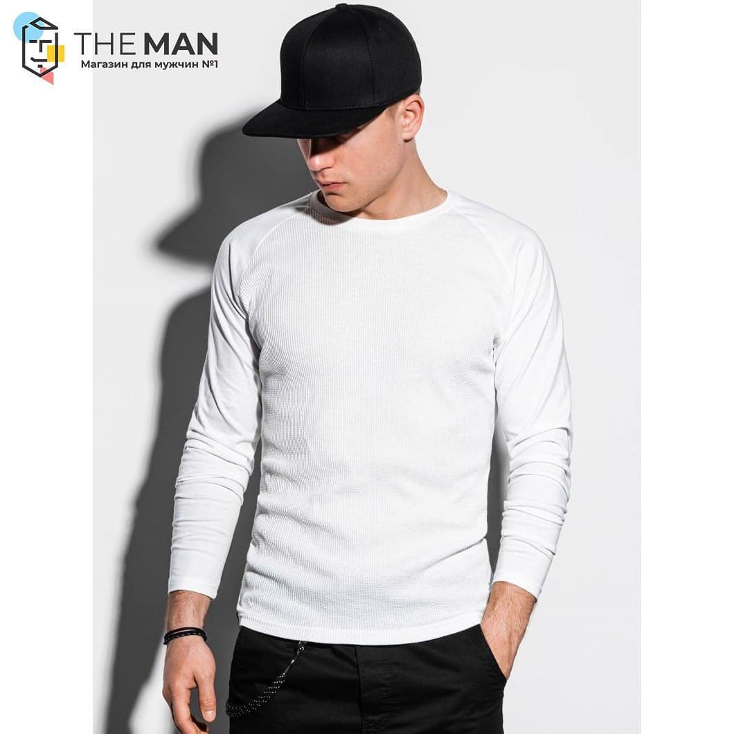 THE MAN - ❗️👉 Принимаем заказы! В наличии! 👉 👖👞👕 ❗️ 
Белоснежный лонгслив из "дышащей" ткани. Модель прямого фасона, горловина округлая.
Размер: s-m-l-xl-xxl
Цена: 599 грн
Состав: 60% хлопок, 40% поли...