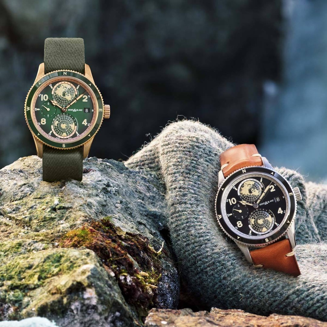 Montblanc - Return to nature. 
.
From the base to the summit, from the forest to the glacier. The Montblanc 1858 collection is a celebration of the spirit of exploration and an invitation to recenter...