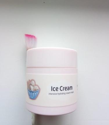 Отзыв о Крем-маска для лица LOREN cosmetic ПЛОМБИР неотложная помощь Yummmy skin care Ice cream от Amalia  - отзыв